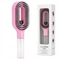 Hair Brush with Water Spray, 2-In-1 Detangling Brush for Curly Hair, Pink