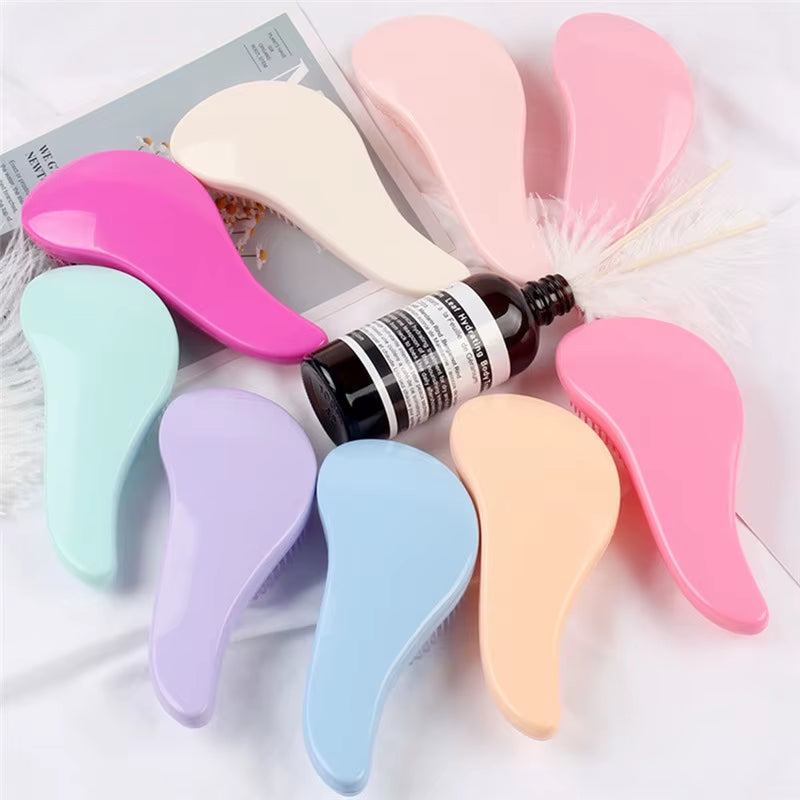 1Pc Hot Magic Handle Comb anti Static Massage Hair Brush Tangle Detangle Shower Massage Hairbrush Comb Salon Hair Styling Tool
