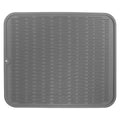 Dish Drying Mat-Silicone Drying Pad Kitchen Counter Dining-Table Non-Slip Drain Pad Anti-Scald Pot Cup Pad Kitchen Counter Tools