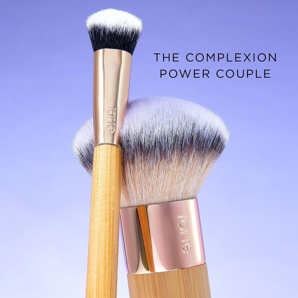 Dense dome brush head for airbrushed foundation finish