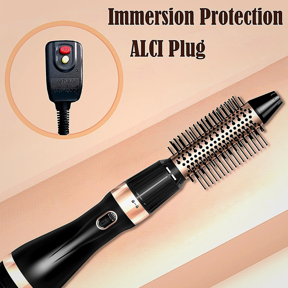 Hair Dryer Brush, Hot Air Brush, Blow Dryer Brush Tool Set Straightener/Dryer/Curling Plastic, Curling Brush Hair Dryer